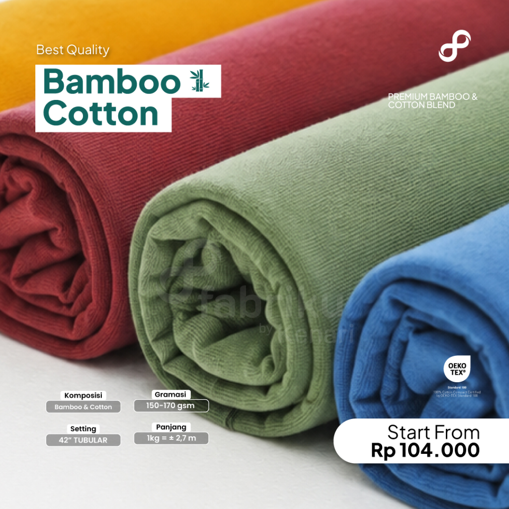 BAMBOO COTTON 30S 42"
