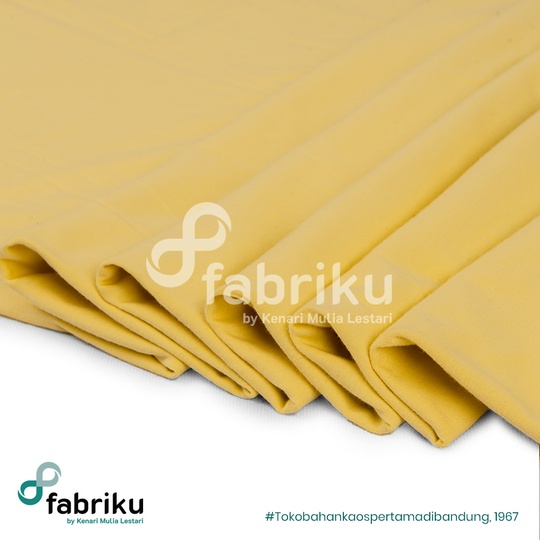 COTTON COMBED 24S 42" BANANA CREAM