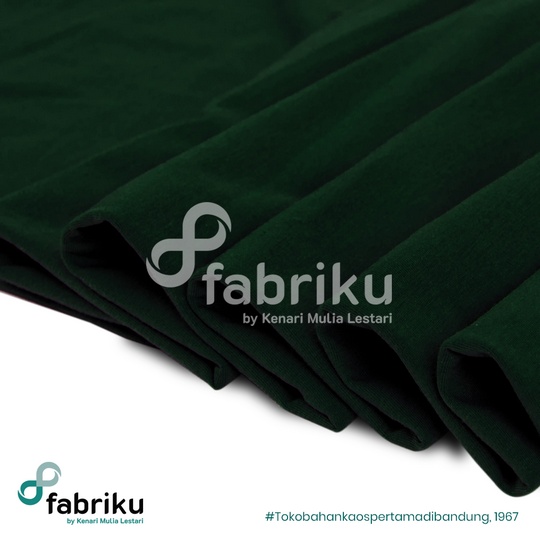 COTTON COMBED 24S 42" HIJAU BOTOL