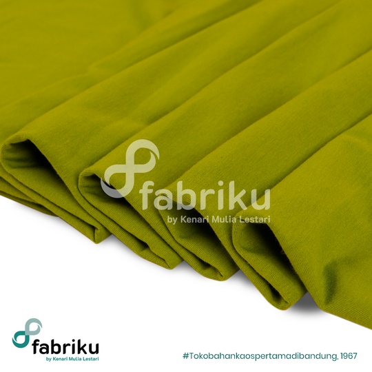 COTTON COMBED 24S 42" HIJAU PUCUK