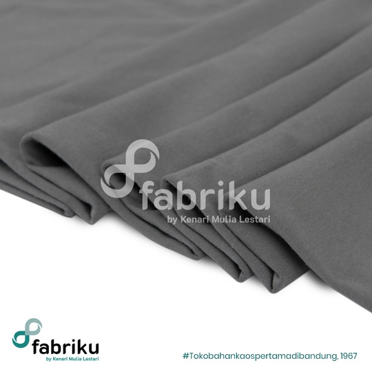 COTTON COMBED 24S 42" MID GREY