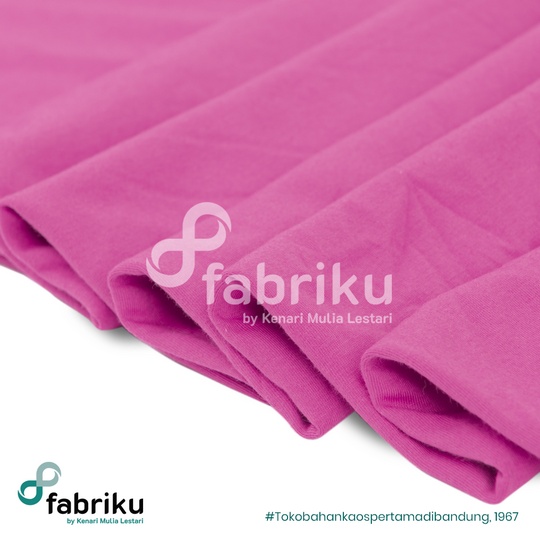 COTTON COMBED 30S 42" ROSE PINK