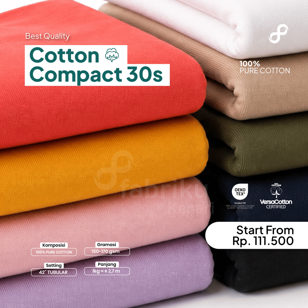 COTTON COMBED 30S 42" SUPER BLACK